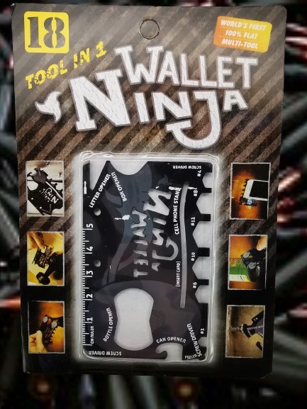 Karta przetrwania Wallet Ninja, Multitool 18w1 5 b0563463046d4a4cd2068bec22744c71