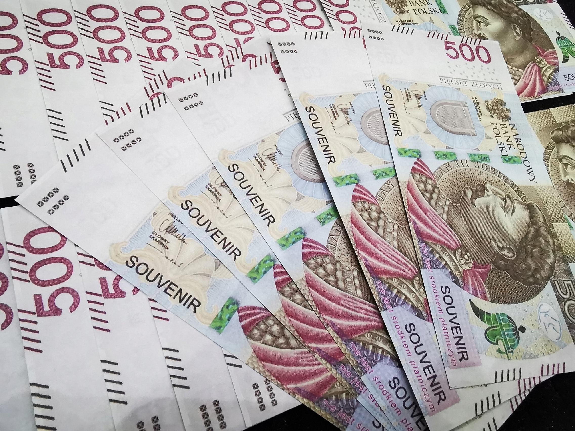 500złotych banknoty do zabawy i nauki 25szt 1 a25f6b6a165f470acb02669ffbccef3c