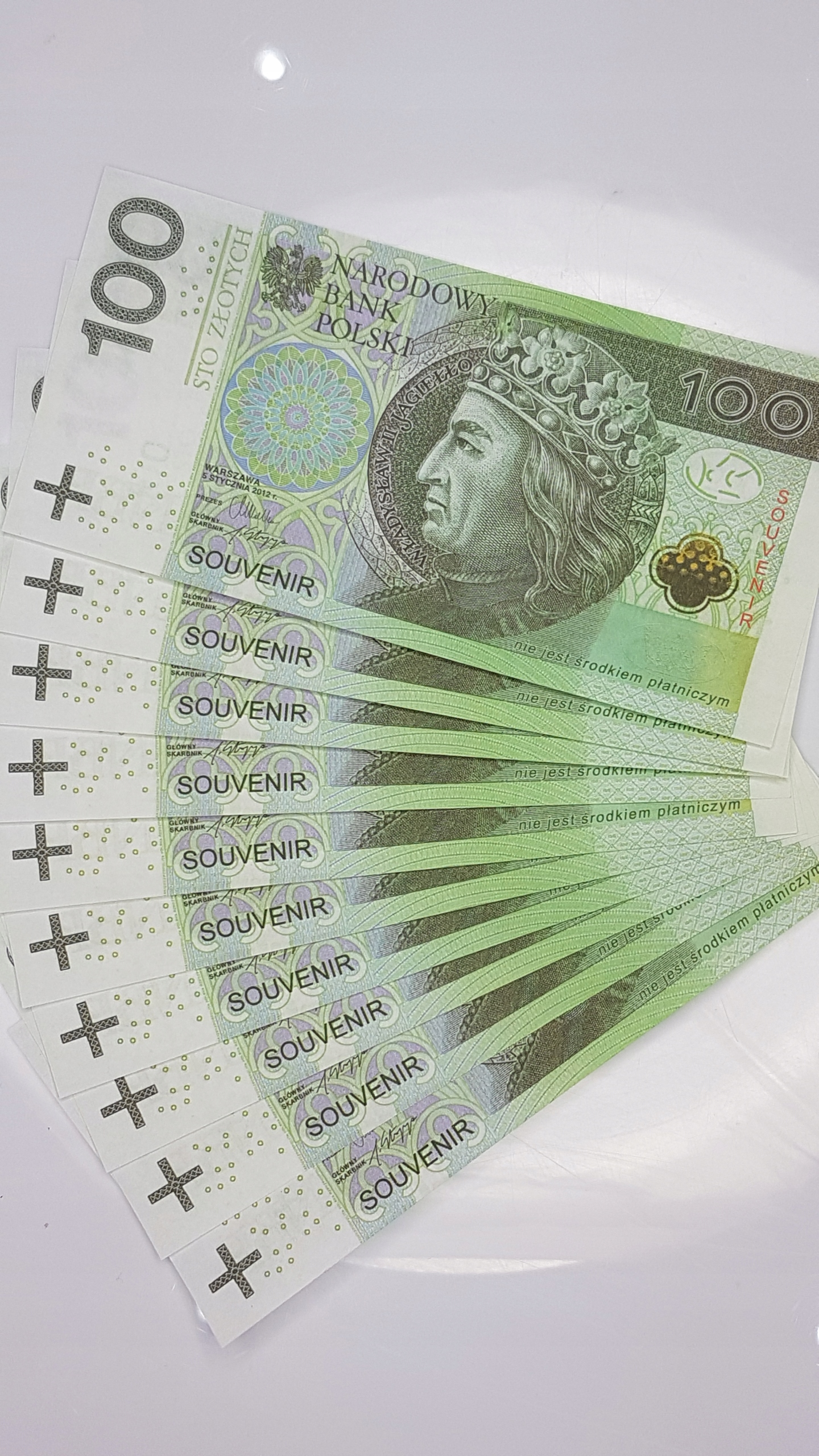 50,100,200,500zł banknoty do zabawy i nauki zestaw 8 32a668be404a91b5720b75ca8818235d