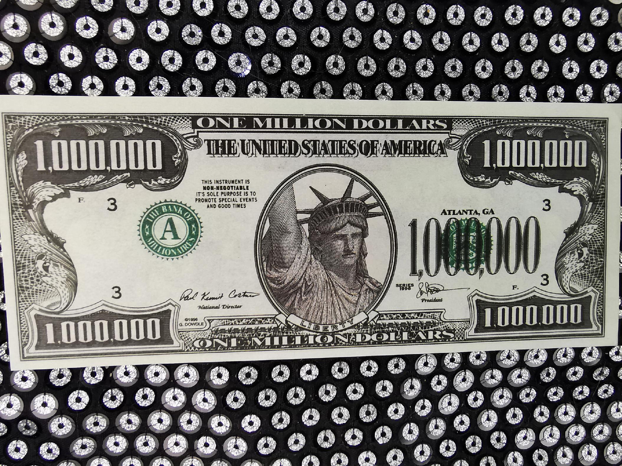 Milion dolarów USA do zabawy i nauki plik100szt+GRATIS 5 de53ad16e0b12fb20abcb5e38fde7610