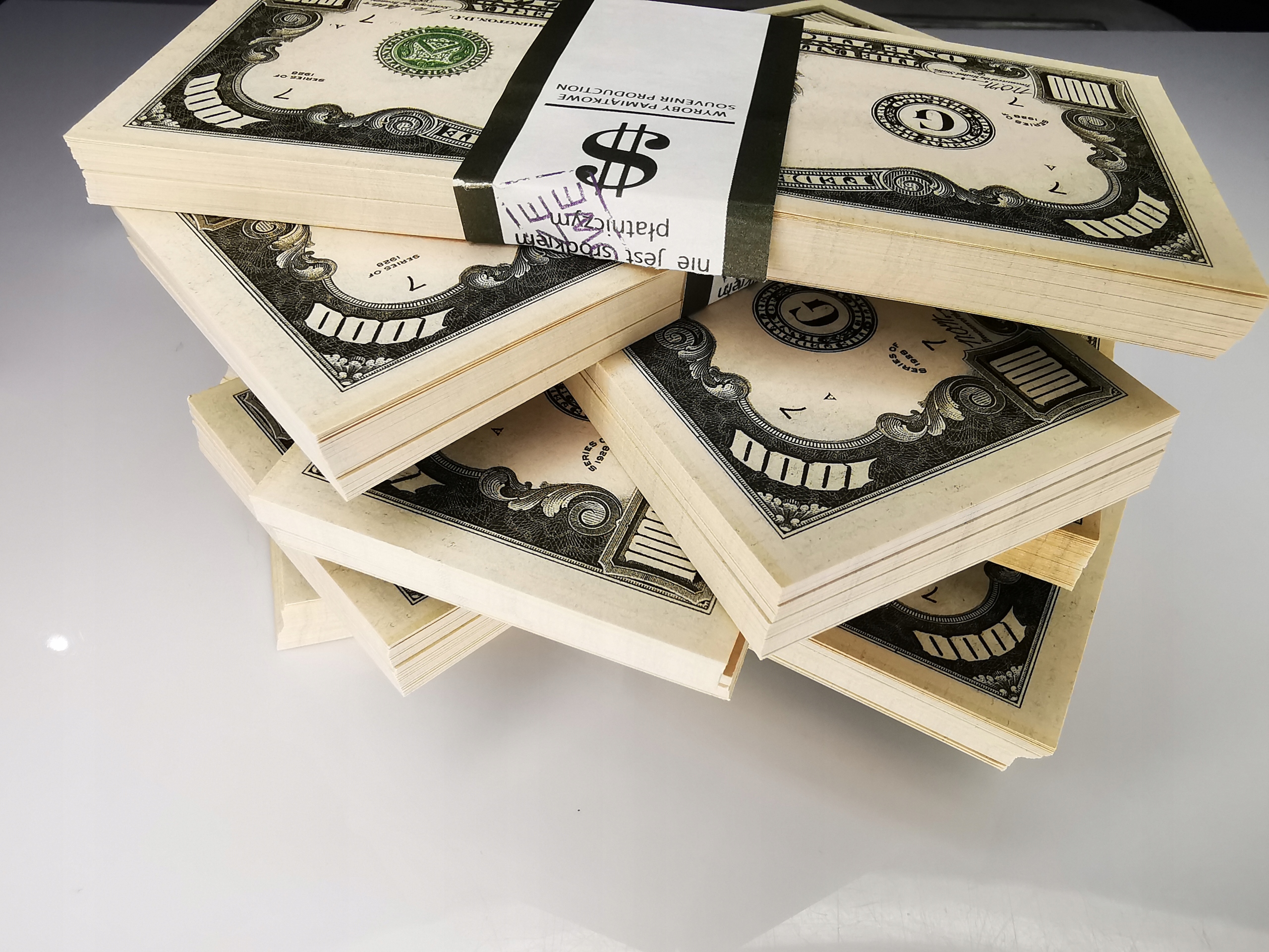 Milion dolarów USA do zabawy i nauki plik100szt+GRATIS 10 7ee846320be8dbe25ea697e6e299db15