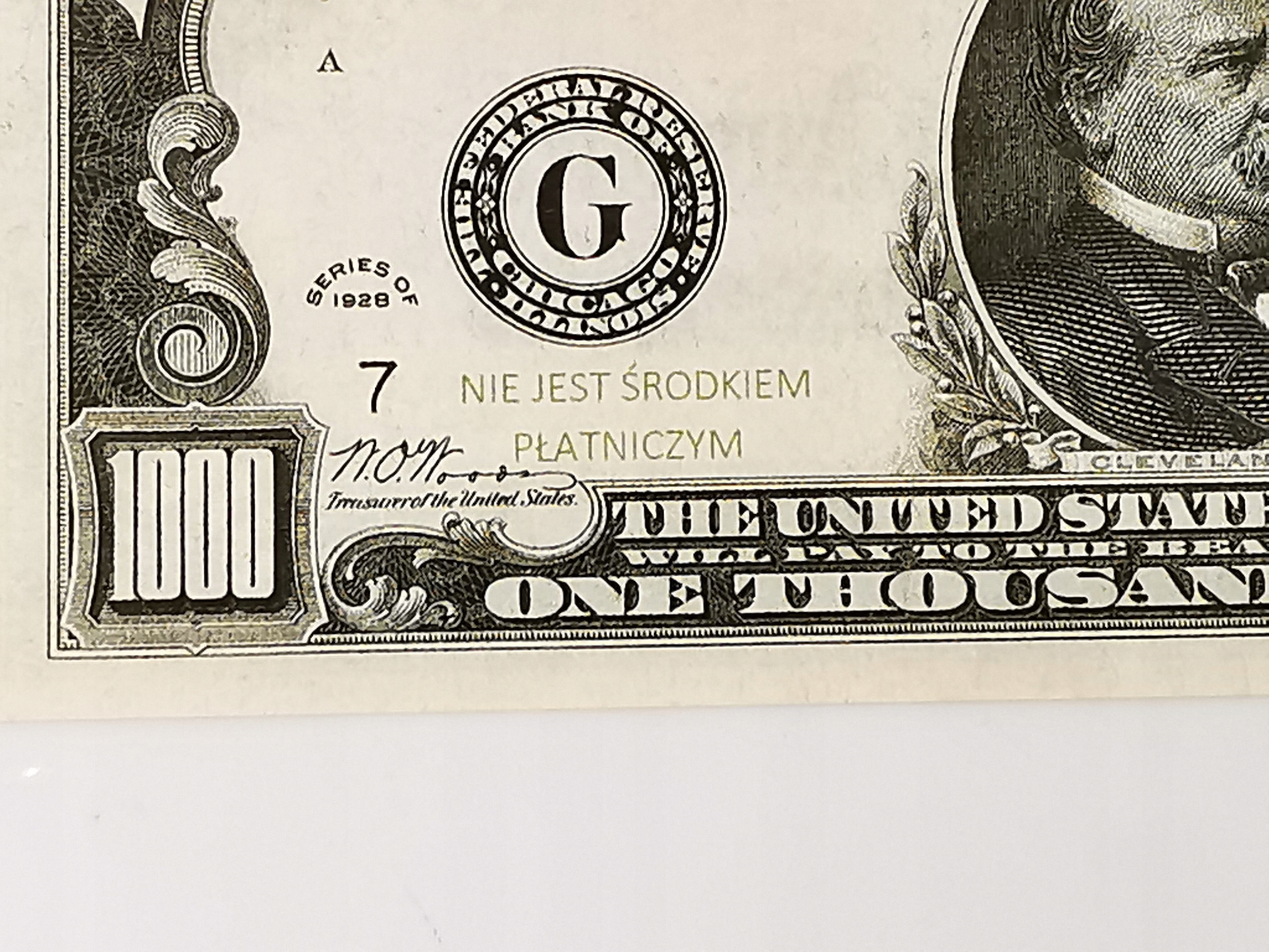 1000 dolarów banknoty do zabawy i nauki plik100szt+GRATIS 9 05f0e83696444baa66799d72eb73930a