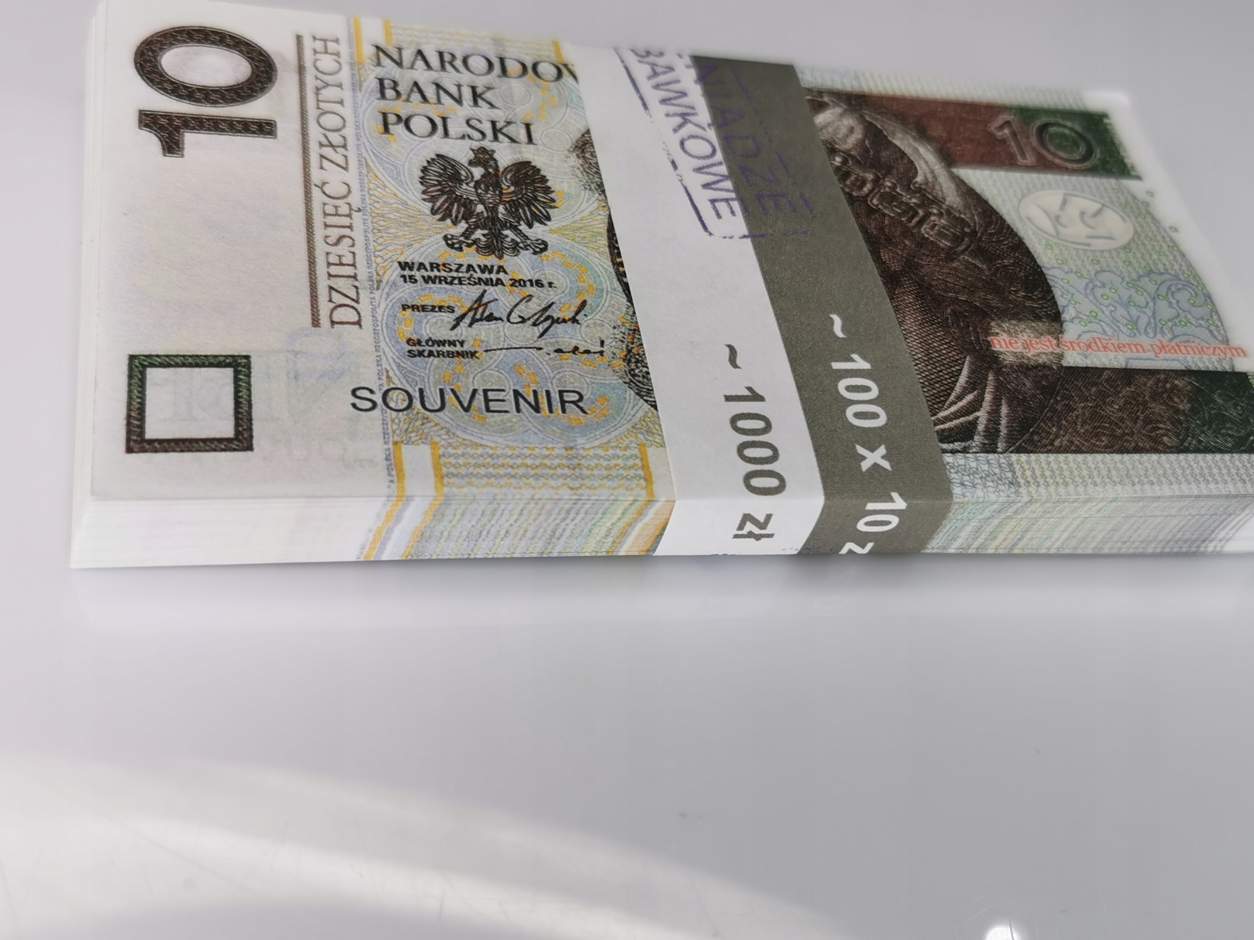 10złotych banknoty do zabawy i nauki plik 100szt+GRATIS 1 affdb7769033e8c42f7ec5ccfef96aeb