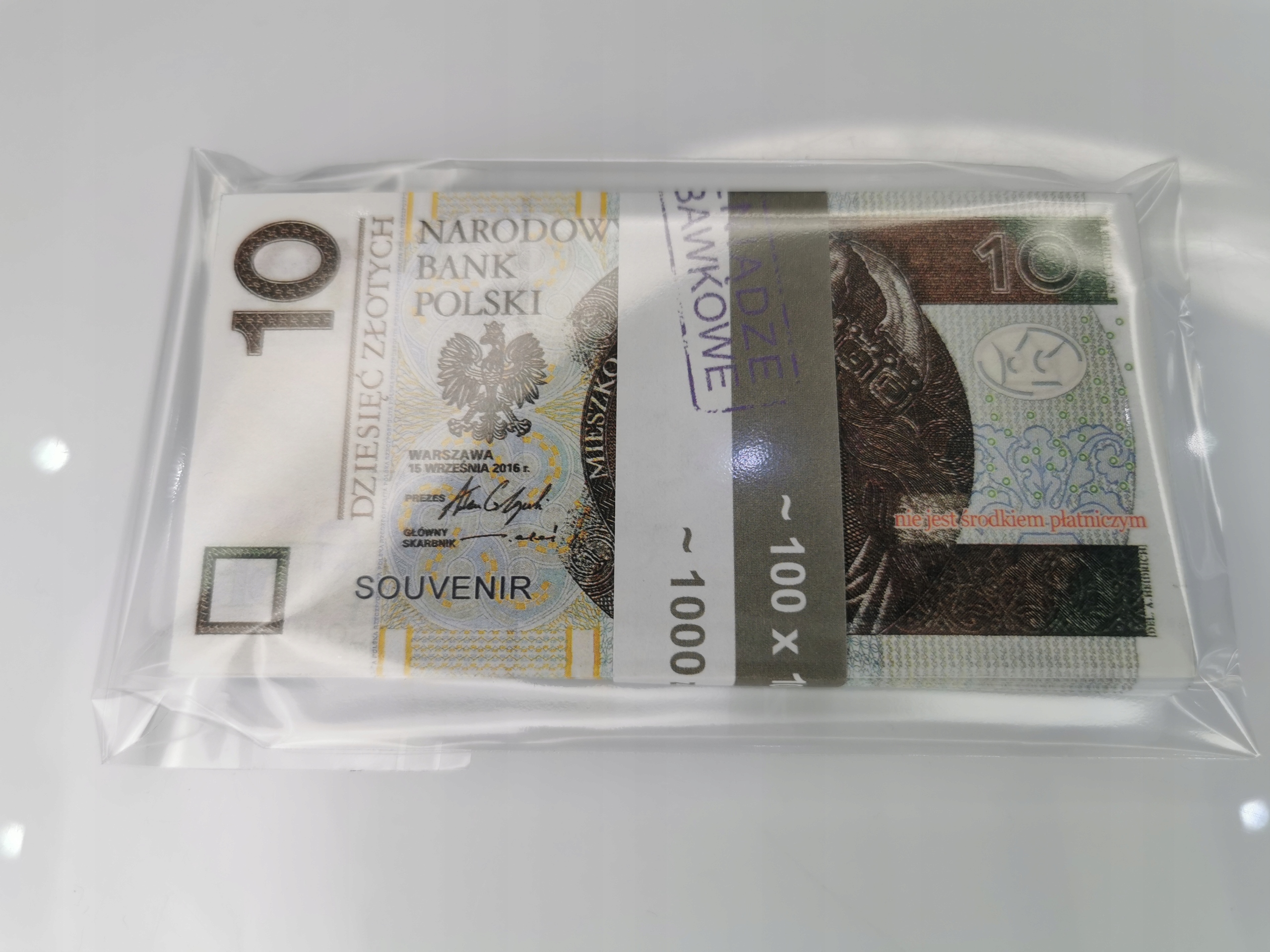 10złotych banknoty do zabawy i nauki plik 100szt+GRATIS 3 30372b8741bc2f976a2258a109b19c9d