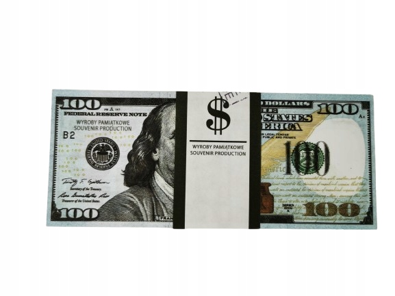 100$ banknoty do zabawy i nauki plik 100szt GRATISY 1 199b65c91582b8842131cbe232e289dc