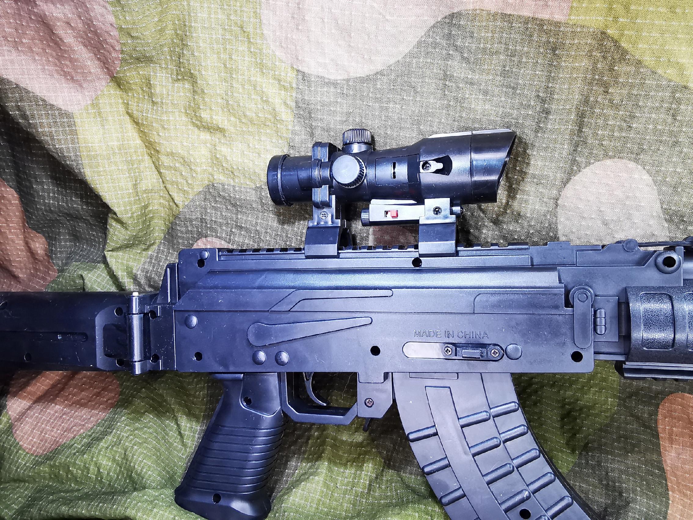 Karabinek AK 13 Modern PLATFORM ASG 6mm tłumik 4 ccc11fd945d9f9d80cea367a7f981434