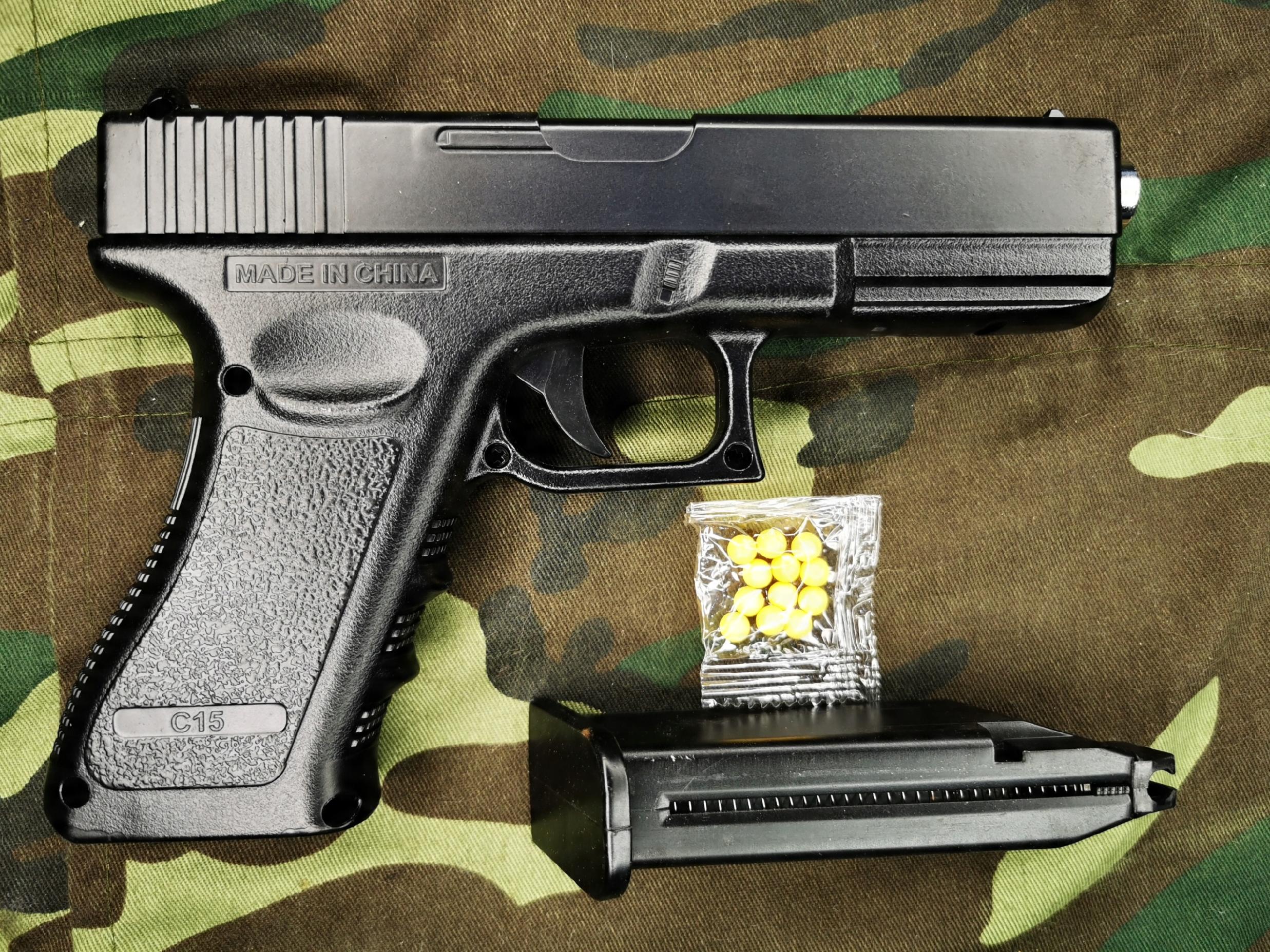 Glocck17 pistolet replika ASG metal + tysiąc kulek GRATIS 4 65148fdd51750d345579fe6fd8099de1