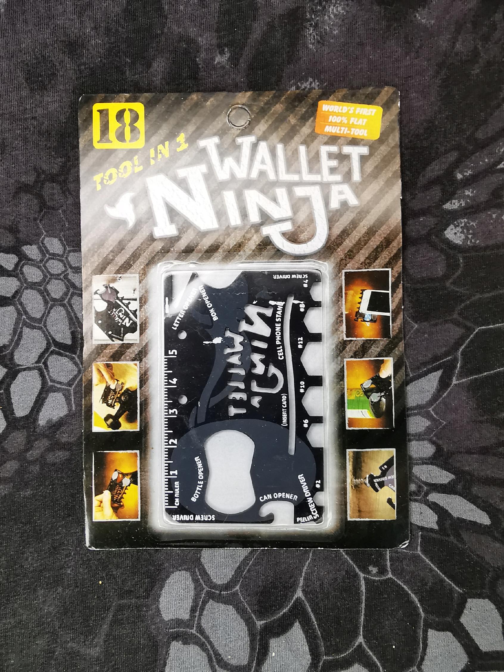 Karta przetrwania Wallet Ninja, Multitool 18w1 2 5fc1a1042c06941e92100f4a9b52f8d6