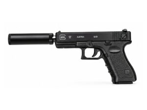 nowa strona główna 7 Glockk 17 TŁUMIK pistolet na kulki replika ASG metal