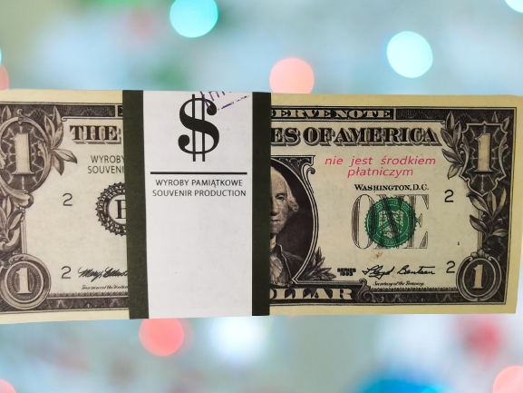 1 dolar USA banknot do zabawy i nauki plik100szt+GRATIS 3 8e3596a6fb02a8c53ca43d8cf5b8b8a9
