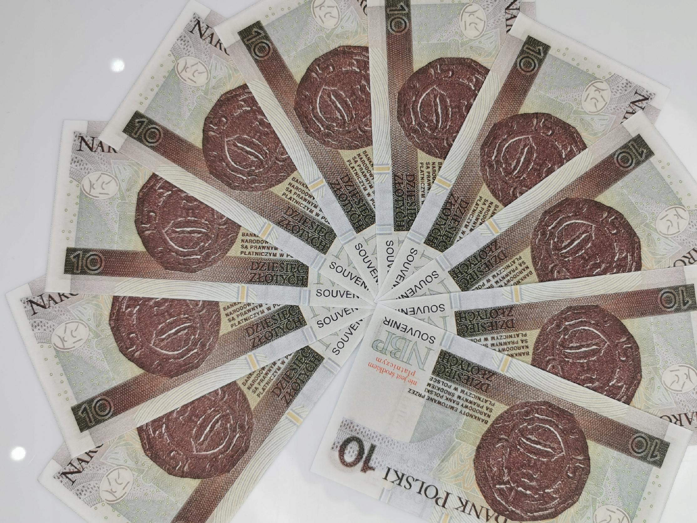 10złotych banknoty do zabawy i nauki plik 100szt+GRATIS 6 d08872bf0e058e87e0dbbbcf718d6b68