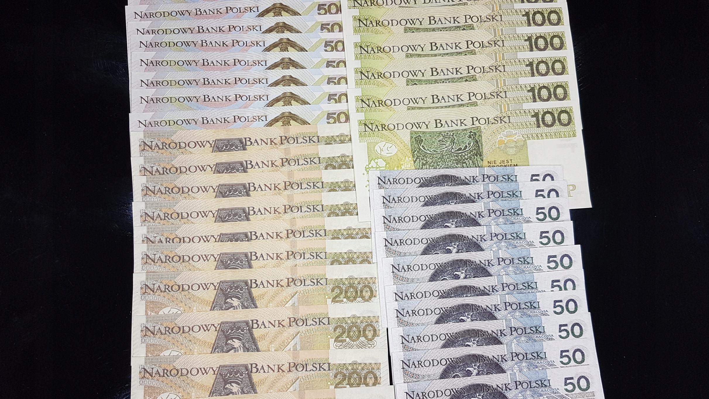 50,100,200,500zł banknoty do zabawy i nauki zestaw 3 911294e0d80d252b8bfa2467ee9884a0