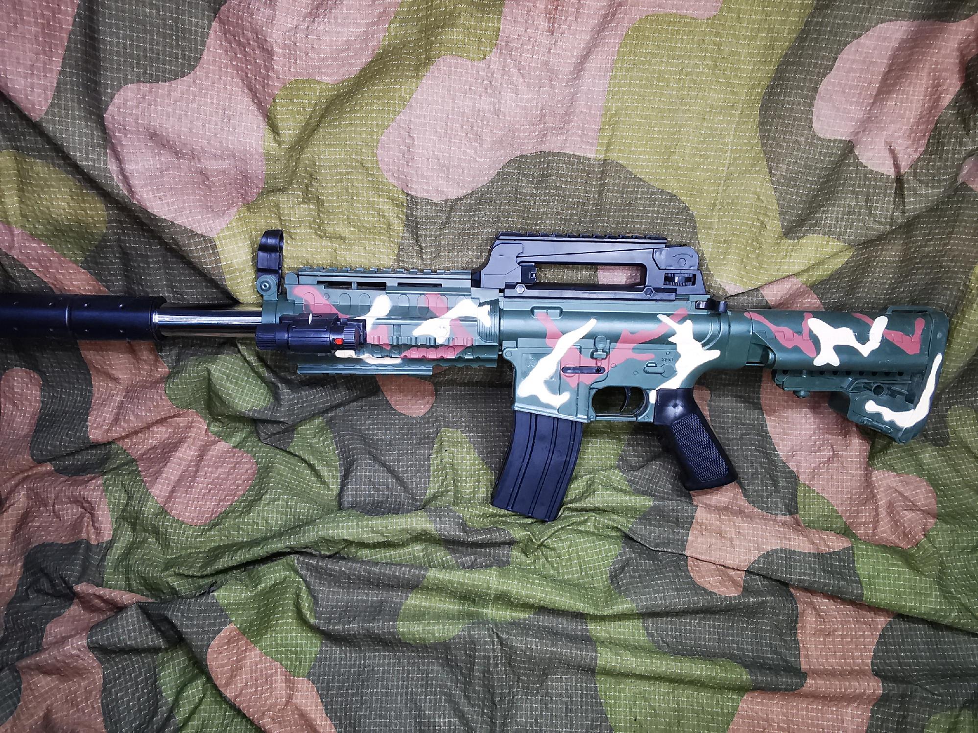 M4A1 karabinek ASG 6mm wkr. lufa laser 3 261f7217c0f167f9115a9f1ce05f18f4