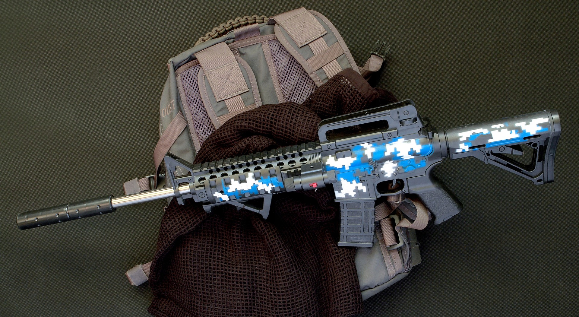 M4A1 Cyfra karabinek 6mm laser 3 de91898817abd0782b1af3d1383fe599