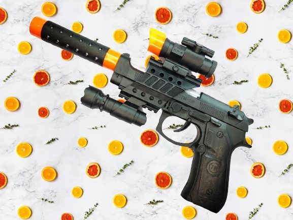 Berettea M9 na baterie dźwięk efekt kolor POWER 2 1e2d3709f1678474698b05f775dc004b